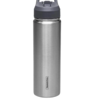 Garrafa Térmica Tramontina Inox Com Canudo 650ml