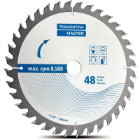 Disco De Corte Tramontina 7.1/4" 48 Dentes Master Para Serra Circular