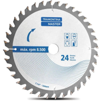 Disco De Corte Tramontina 7.1/4" 36 Dentes Master Para Serra Circular