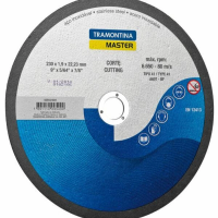 Disco De Corte Fino Tramontina 9" Master Para Aço Inox E Materiais Endurecidos