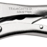 Alicate De Pressão Tramontina Master 10" Com Mordente Curvo
