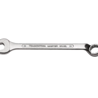 Chave Combinada 22mm Tramontina Master Com Pescoço Corpo Forjado Em Aço Especial Cromado