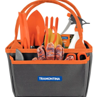 Conjunto Para Presente Jardinagem Tramontina Com Bolsa De Lona 13 Peças