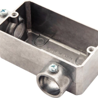 Condulete Fixo Tramontina 3/4" Tipo LL Sem Tampa E Sem Rosca
