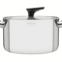 Caçarola Tramontina Grano Baquelite Funda Aço Inox 20cm