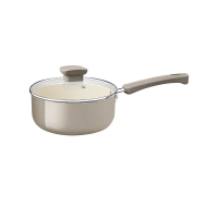 Panela Tramontina Bege Mineral Em Alumínio Reciclado Com Revestimento Cerâmico Veronese 16cm
