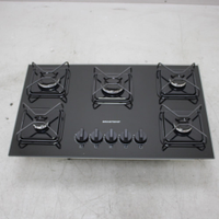 Cooktop 5 Bocas A Gás Brastemp Com Grades De Ferro Aramado E Chama Simmer - Bdd75beus1_Wexcele_Ce6633719 Bivolt