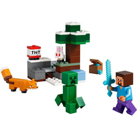 LEGO® Minecraft - A aventura de Steve na taiga