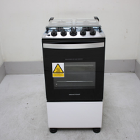 Fogão Brastemp 4 Bocas Branco Com Duas Prateleiras Com Alturas Ajustáveis - Bfo4nbbus1_Wexcele_Cf6676644 Bivolt