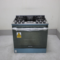 Fogão Brastemp 5 Bocas De Embutir Cor Inox Com Mesa De Vidro E Touch Timer Com Autodesligamento - Bys5vcrns2_Wotimo_Cf6658584 110V