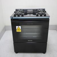 Fogão Brastemp 5 Bocas Preto Com Mesa De Vidro E Turbo Chama - Bfs5vceus2_Wotimo_Cf6672203 Bivolt