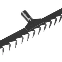 Ancinho Tramontina Estampado Metálico 14 Dentes Sem Cabo