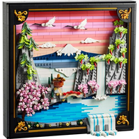 LEGO® Art - Paisagem japonesa de flores de cerejeira
