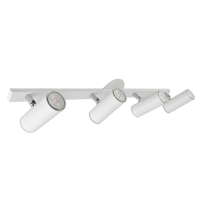 Spot De Sobrepor Aluminio Acrilico Dicroica Gu10 - BRANCO