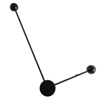 Arandela Led Metal Aluminio Preto 10W 3000K Conexao