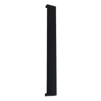 Arandela Led Aluminio 60W 3000K Ip65 Shield - PRETO