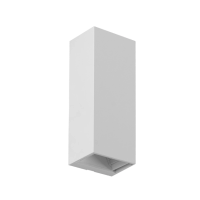 Arandela Led Abs 5W 3000K Ip65 0 A 60 Block - BRANCO
