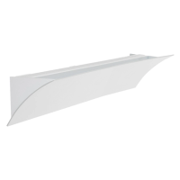 Arandela Led Aluminio Branco 12W 1200Lm 3000K Luce