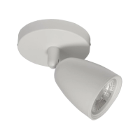 Spot Led De Sobrepor Abs Branco 7W 3000K Focus