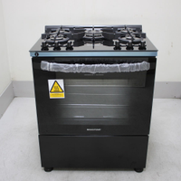 Fogão Brastemp 5 Bocas Preto Com Mesa De Vidro E Turbo Chama - Bfs5vceus1_Wexcele_Cf6682737 Bivolt