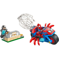 LEGO® Marvel - Homem-Aranha em sua motocicleta vs Rino