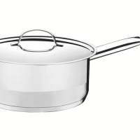 Panela Tramontina Professional 20cm Em Aço Inox Com Detalhe Satinado