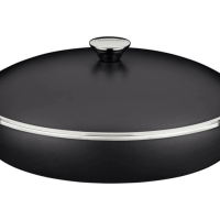 Frigideira Tramontina Lyon Em Alumínio Com Revestimento Starflon Preto 32cm