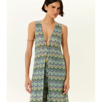 Tunica Tricot Longa Chevron