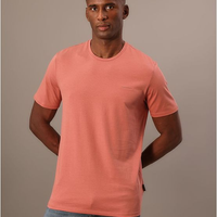 Camiseta Masculina Gola Careca Solid Liquid - Ferrugem Camiseta Masculina Gola Careca Solid Liquid Ferrugem p
