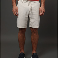 Bermuda Masculina Linen Calvin Klein Jeans - Off White Bermuda Masculina Linen Calvin Klein Jeans Off White 46