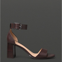 Sandália Feminina Salto Bloco Calvin Klein - Cafe Sandália Feminina Salto Bloco Calvin Klein Cafe 37