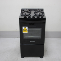 Fogão Brastemp 4 Bocas Preto Com Mesa De Vidro E Dupla Chama - Bfo4xaeus2_Wotimo_Cg6728004 Bivolt