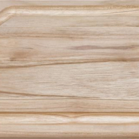Tábua Para Churrasco Tramontina Retangular Em Madeira Teca Natural 49 X 28 Cm
