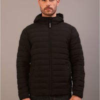 Jaqueta Masculina Calvin Klein Jeans Matelassê Com Capuz - Preto Jaqueta Masculina Calvin Klein Jeans Matelassê Com Capuz Preto g
