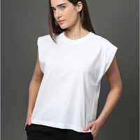 Camiseta Feminina Malha Leve Calvin Klein - Branco 2 Camiseta Feminina Malha Leve Calvin Klein Branco 2 m