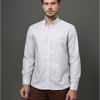 Camisa Ml Masc Regular Bd Pima - Branco Camisa Ml Masc Regular Bd Pima Branco 2
