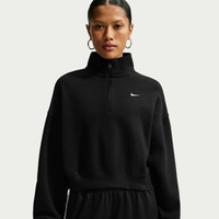 Blusão Cropped Nike Standard Fleece Oversized Feminino
