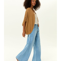 Calça Jeans Pantalona Nesgas