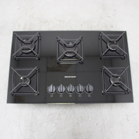Cooktop 5 Bocas A Gás Brastemp Com Grades De Ferro Aramado E Chama Simmer - Bdd75beus2_Wotimo_Cf6697278 Bivolt