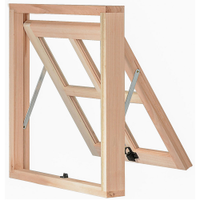 Janela de Madeira Eucalipto Rondosul Maxim-Ar EWK MP61, 50 x 50 cm