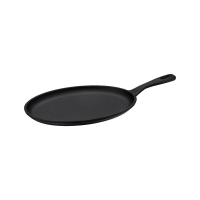 Chapa Oval Tramontina Em Ferro Fundido Acabamento Pre-Seasoned Fargo 18cm