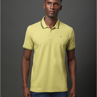 Polo Masculina Listras Calvin Klein Jeans - Polo Masculina Listras Calvin Klein Jeans Pp