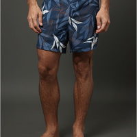 Shorts D'Água Masculino Dupla Face Hibiscus Calvin Klein Swimwear - Marinho Shorts D'Água Masculino Dupla Face Hibiscus Calvin Klein Swimwear Marinho p