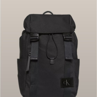 Mochila Ckj Canvas - Preto Mochila Ckj Canvas Preto u