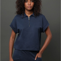 Blusa Feminina Malha Idaho Calvin Klein Jeans - Marinho Blusa Feminina Malha Idaho Calvin Klein Jeans Marinho Gg