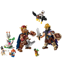LEGO® One Piece - Dorry contra Brogy Gigantes do Pequeno Jardim