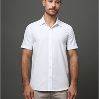 Camisa Masculina Chevron Calvin Klein Jeans - Branco Camisa Masculina Chevron Calvin Klein Jeans Branco m