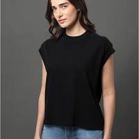 Blusa Feminina Malha Rugby Calvin Klein Jeans - Preto Blusa Feminina Malha Rugby Calvin Klein Jeans Preto Gg