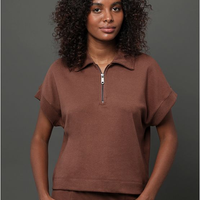 Blusa Feminina Malha Idaho Calvin Klein Jeans - Marrom Blusa Feminina Malha Idaho Calvin Klein Jeans Marrom p