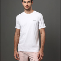 Camiseta Masculina Lily Calvin Klein - Branco Camiseta Masculina Lily Calvin Klein Branco p